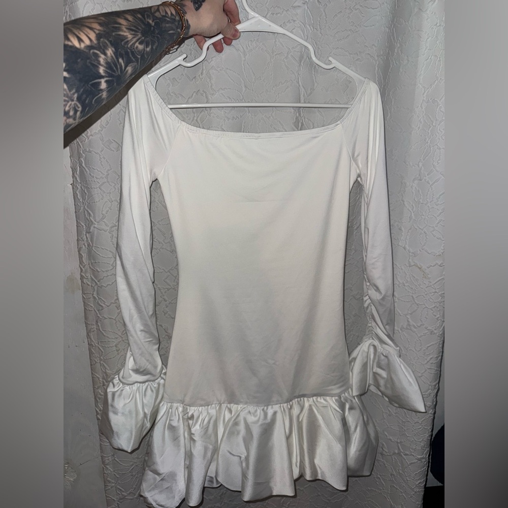 White dress